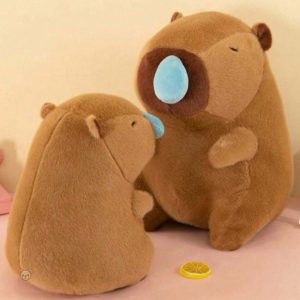 Peluche capybara mignon enrhumé