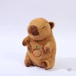Peluche douce capybara qui calme et réconforte