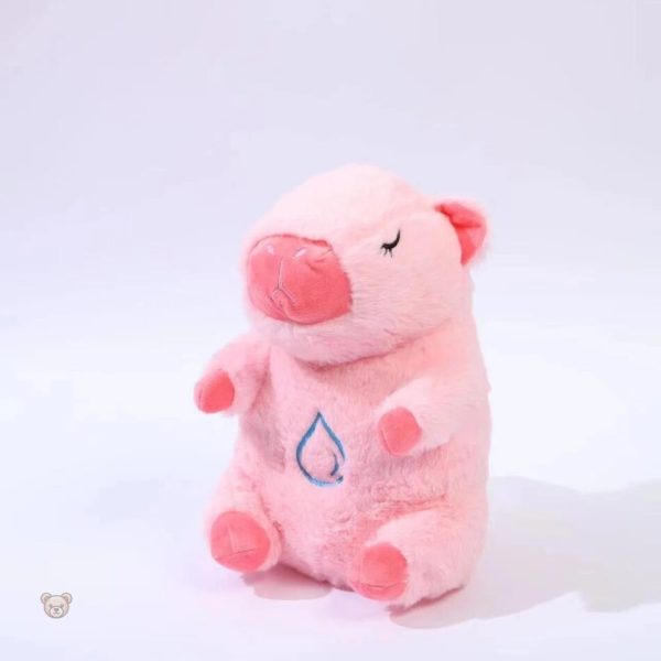 Capybara en peluche, compagnon apaisant et respirant