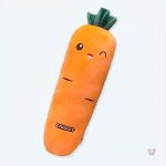 Peluche carotte géante douce pour câlins d'enfants