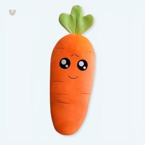 Peluche carotte géante douce pour décoration de chambre