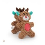 Peluche douillette cerf pour les fêtes de fin d'année