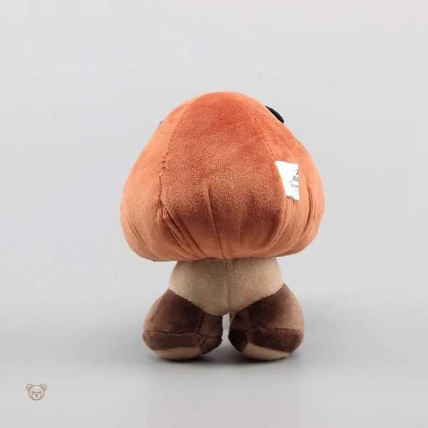 Jouet en peluche champignon maléfique, parfait pour les fans de Mario