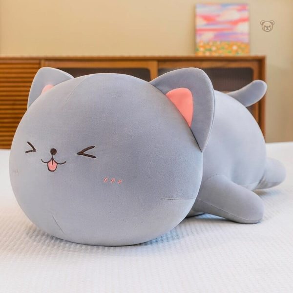 Jouet en peluche chat adorable