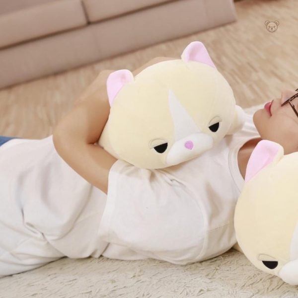 Doudou chat cocon, parfait pour les moments de détente