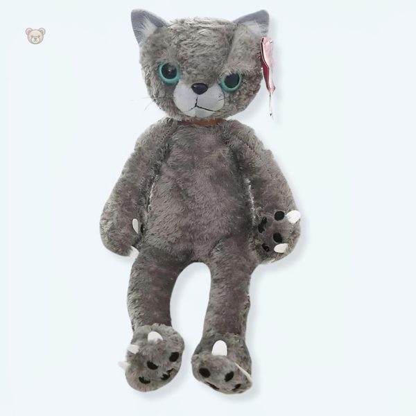 peluche-chat-beige-mecontent-doux-pour-enfants-calins-1 Peluche chat beige doux