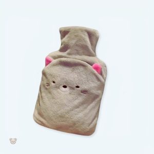 Peluche chat bouillote douce pour réchauffer l'hiver