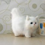 Peluche cocooning en forme de chat, douce et moelleuse