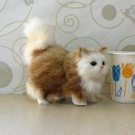 Doudou chat en peluche, parfait pour le confort des enfants