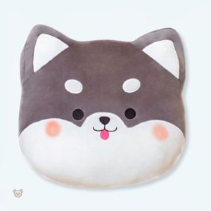 Peluche chat douce pour câlin et oreiller d'enfant