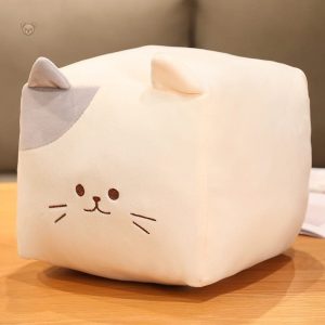 Jouet en peluche chat, design original en boîte