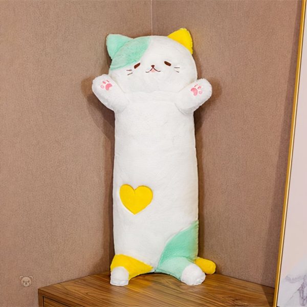Doudou chat géant idéal pour une ambiance cosy