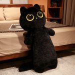Chat en peluche doux pour moments de tendresse et de jeu