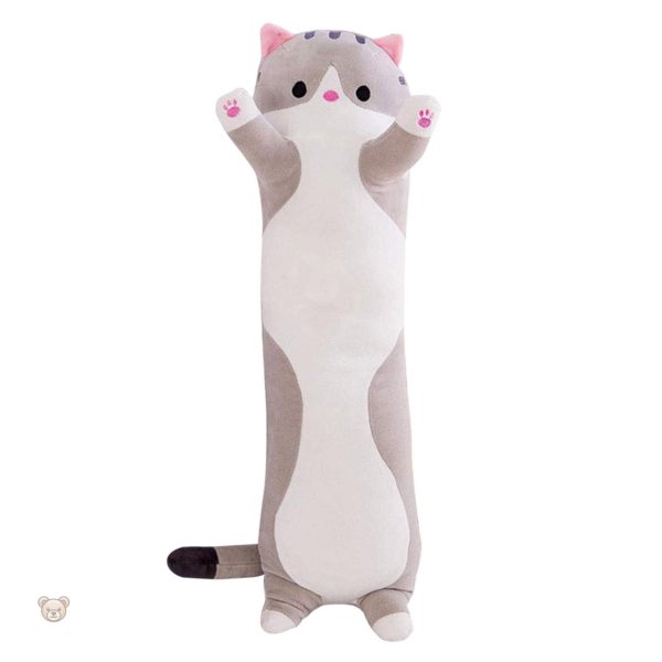 Peluche chat aux petites pattes adorables