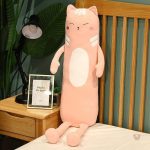 Câlin en peluche chat idéal pour se détendre et s'endormir
