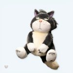 Peluche chat Lucifer Cendrillon Disney douce