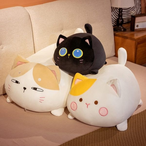Chat en peluche confortable pour les enfants