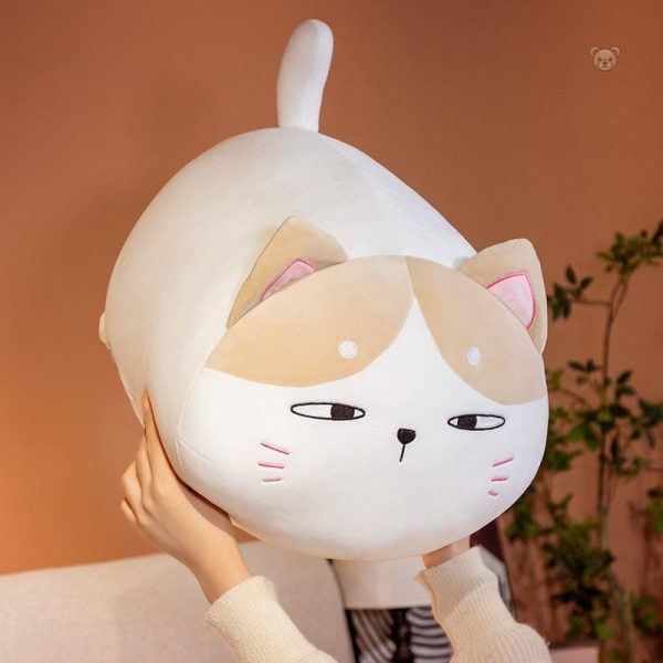 Peluche chat tendre, idéal pour les jeux