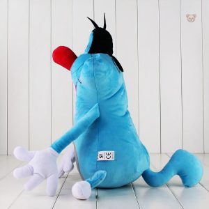Doudou chat Oggy, compagnon réconfortant pour les enfants