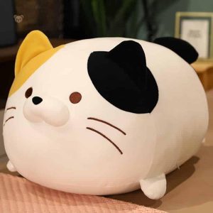 Oreiller en forme de chat, parfait pour la chambre d'un enfant