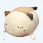 Peluche chat douce pour un confort optimal la nuit