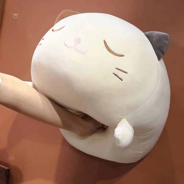 Oreiller câlin en forme de chat pour enfants