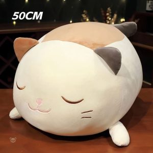 Confort et tendresse avec cet oreiller chat