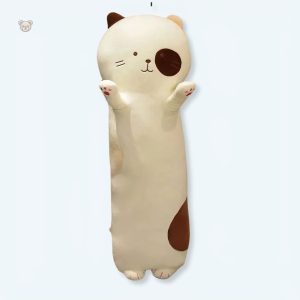 Peluche chat doux et mignon pour câlins à la maison