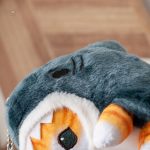 Déguisement amusant en peluche requin pour enfants