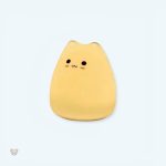 Peluche chat lumineux en silicone pour enfant