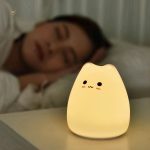 Peluche douce pour chambre d'enfant, éclairage nocturne
