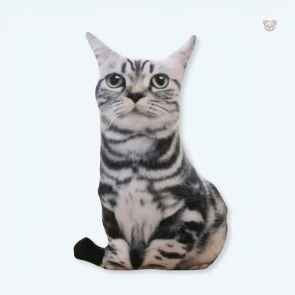 peluche-chat-tigre-noir-doux-calin-enfant-chambre-1 Peluche chat tigré noir douce pour câlins d'enfants