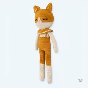 Peluche douce en forme de chat, parfait compagnon câlin pour enfants