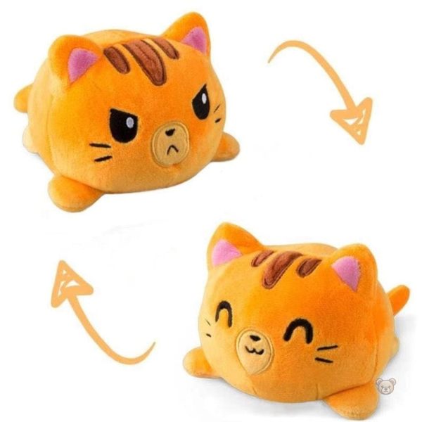 Jouet en peluche transformable chat