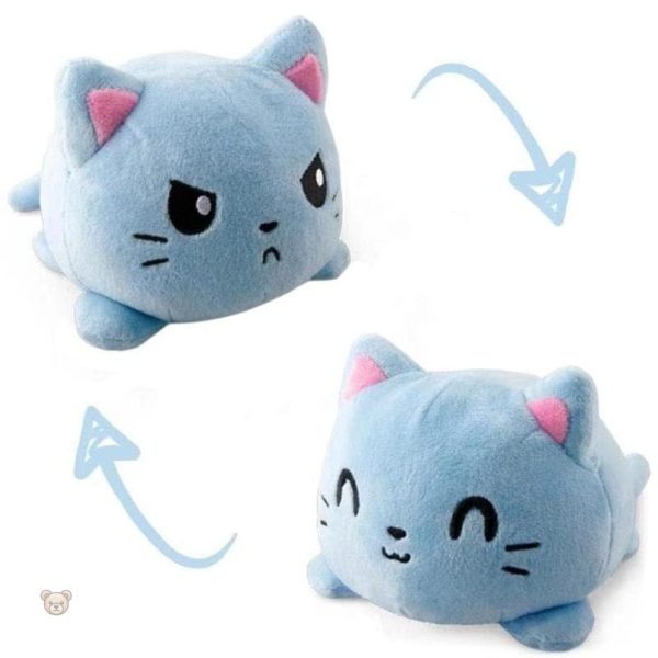 Peluche chat amusante et changeante