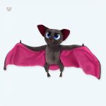 Peluche chauve-souris douce pour Halloween