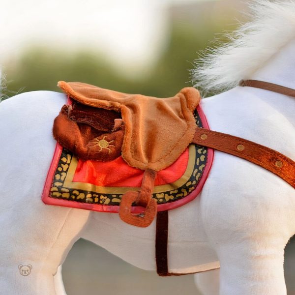 Cheval en peluche Maximus, compagnon tendre pour les enfants