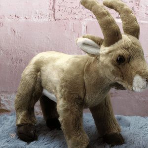Chèvre en peluche pour enfants, douce et mignonne