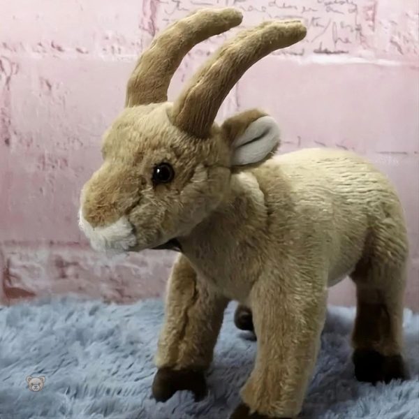Peluche chèvre douce, un cadeau chaleureux pour l'hiver