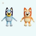 Peluche chien Bingo douce pour enfants