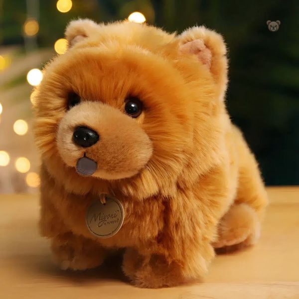 Peluche douce chien, accessoire réconfortant pour les petits