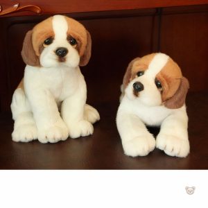 Peluche câline chien pour un confort optimal