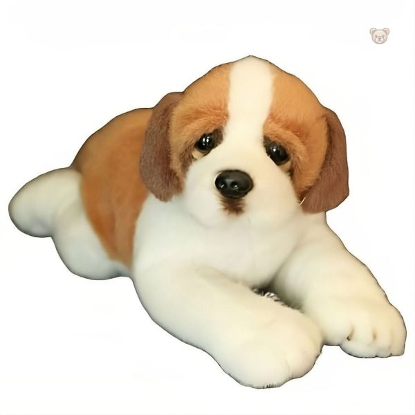 Chien en peluche, parfait pour les câlins et les jeux