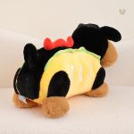 Jouet en peluche chien saucisse pour enfants et collectionneurs