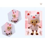 Peluche Chopper douce pour les fans de One Piece