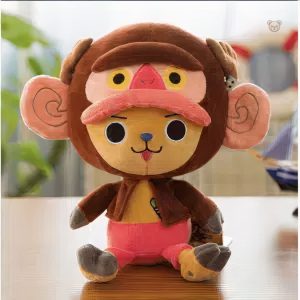 Peluche Chopper de One Piece, douce et mignonne, idéale pour les fans