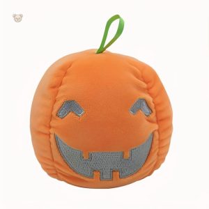 Déco Halloween : peluche citrouille réversible et lumineuse