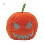 Peluche citrouille d'Halloween avec effet lumineux