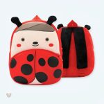 Peluche coccinelle sac à dos doux pour enfant