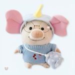 Peluche cochon doux déguisé en éléphant pour enfants